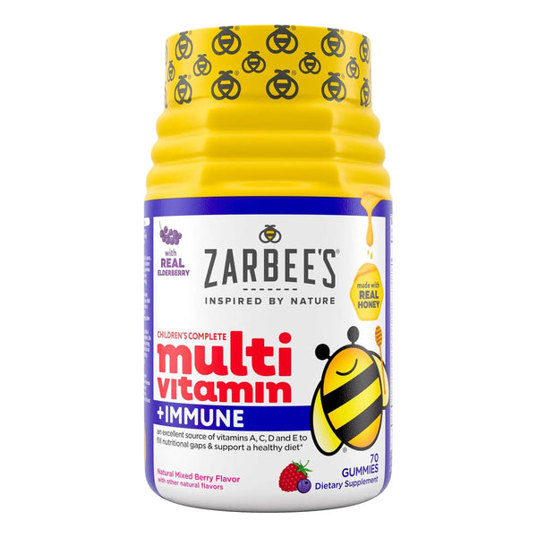 Zarbees Multivitaminas Gomitas Para Niños 70 Unidades Vitamina C D3 B12