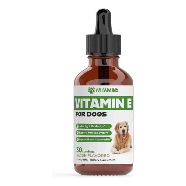 Vitamina E Natural Para Perros Aceite Líquido 100ml Antioxidante Piel Y Pelaje