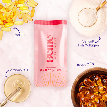 Colágeno Líquido Hidrolizado BeRadiant 2500 Mg Piel Articulaciones Cabello
