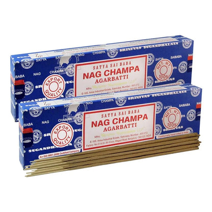 Soportes Para Incienso Trumiri Y Varillas Satya Sai Baba Nagchampa 200 Varillas Aroma Natural