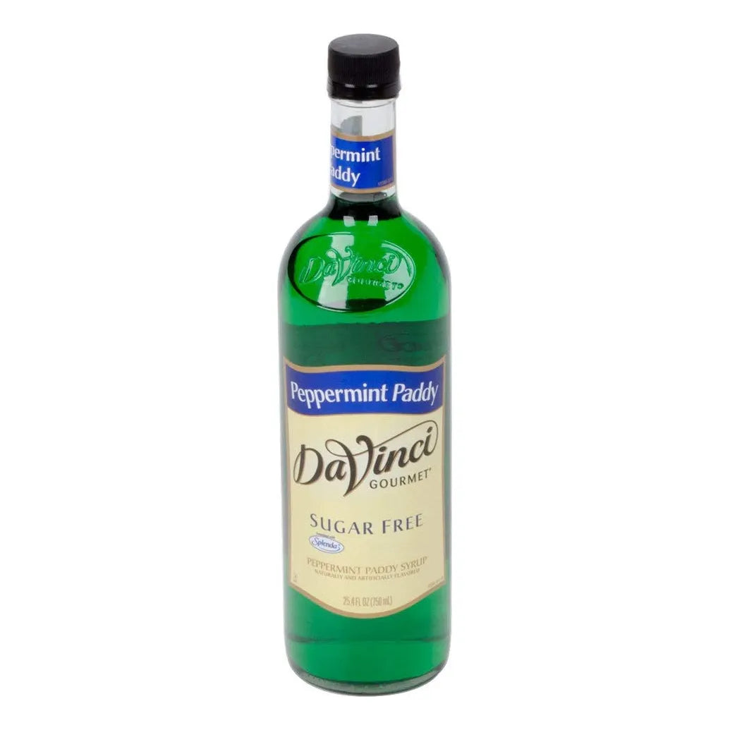Jarabe Gourmet Sin Azúcar DaVinci 750ml Sabor Arroz De Menta Ideal Para Café Y Cócteles