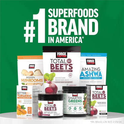 Polvo De Superalimentos Verdes Force Factor Para Digestión Y Energía