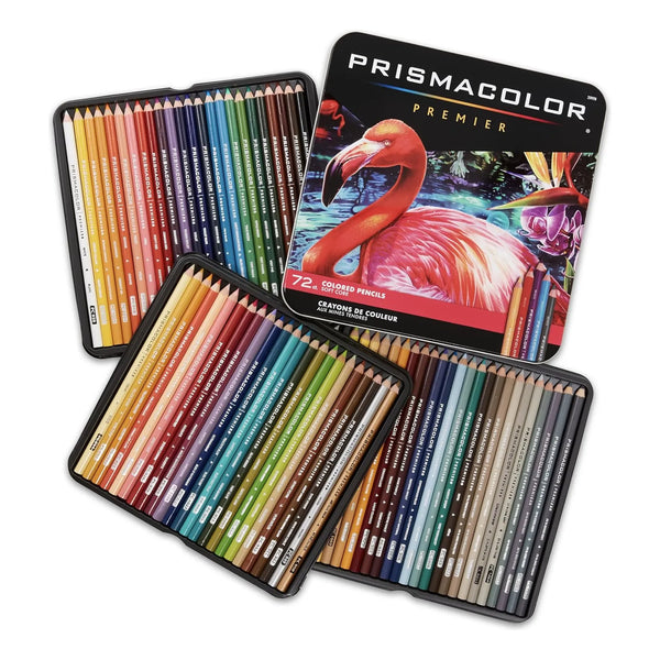 Lápices De Colores Prismacolor Premier X 72 Unidades Profesionales Arte