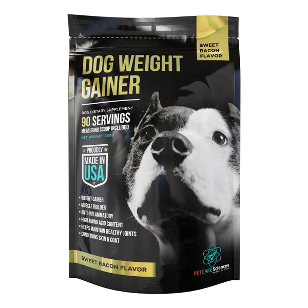 Ganador De Peso Para Perros Proteína En Polvo Sabor Tocino 90 Porciones