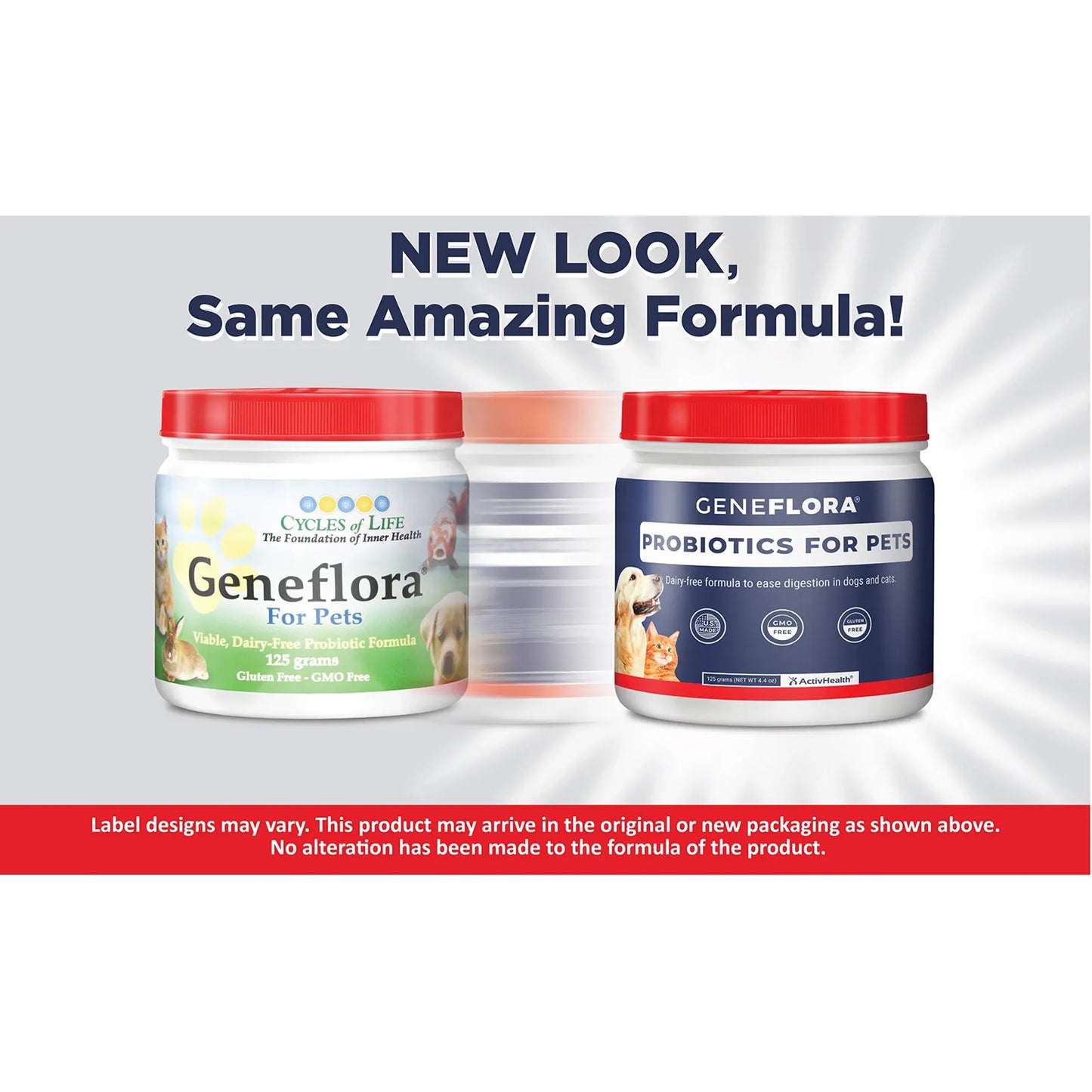 Geneflora Enzimas Digestivas Y Probióticos Para Mascotas 125 Mg 120 Porciones