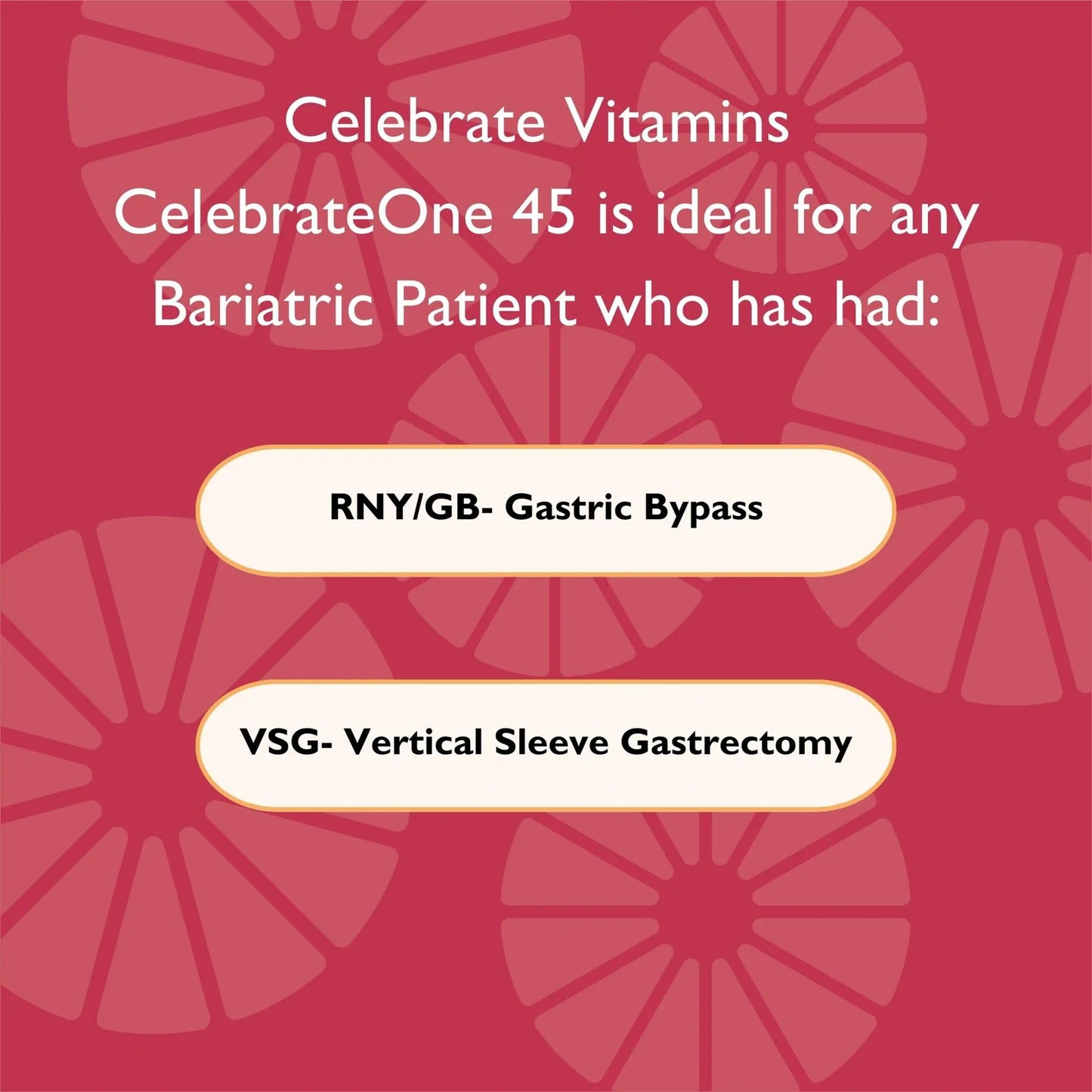 Multivitaminico Bariatrico CelebrateOne 45 Mg Hierro 30 Capsulas Suplemento Postcirugia