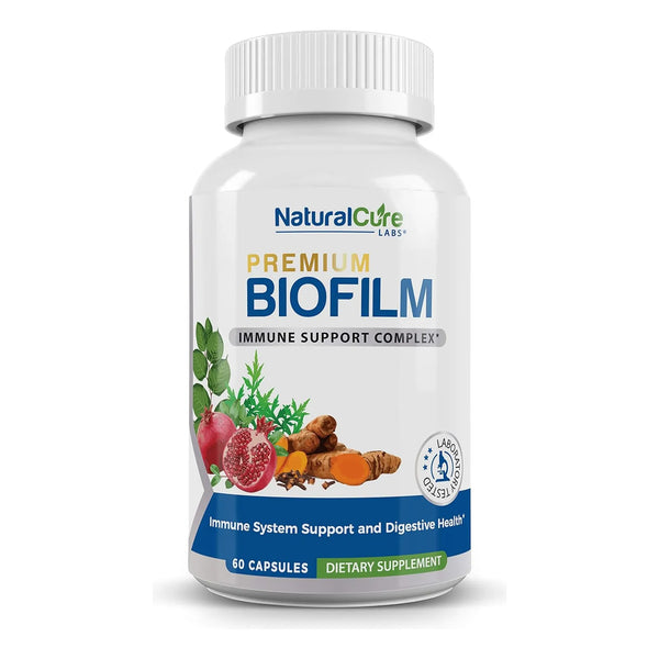 Complejo Biofilm 60 Capsulas Salud Intestinal Digestión Vegano Eeuu