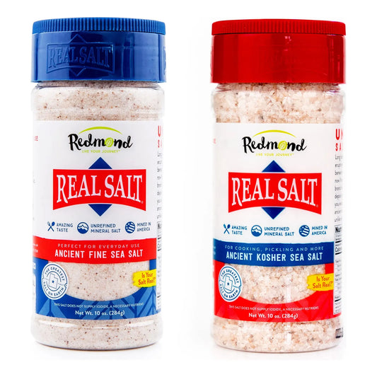Sal Marina Natural Sin Refinar Salero Fino 284 Gramos Sabor Dulce y Saludable