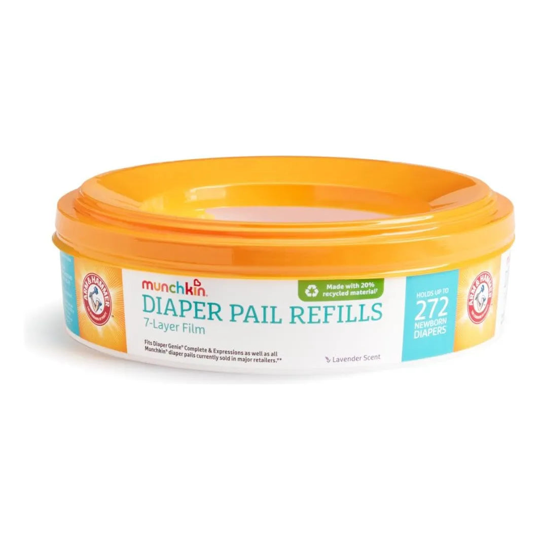 Anillo Repuesto Cubeta Pañal Munchkin Arm Y Hammer Naranja Pack De 2