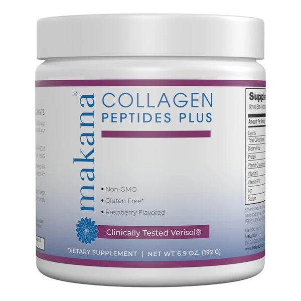 Péptidos De Colágeno Plus Con Verisol Vitamina C Y Ácido Hialurónico Sabor Frambuesa 30 Porciones