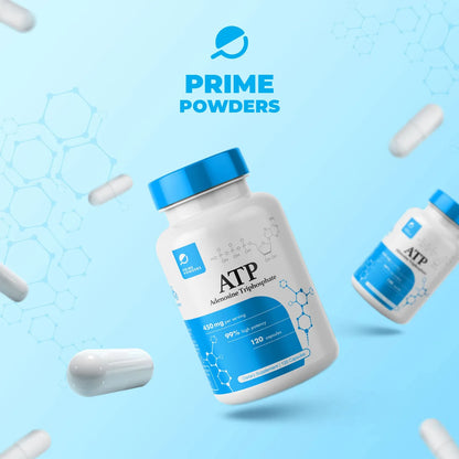 Cápsulas De ATP Disódico 400 Mg 120 Unidades Aumenta Energía Y Resistencia