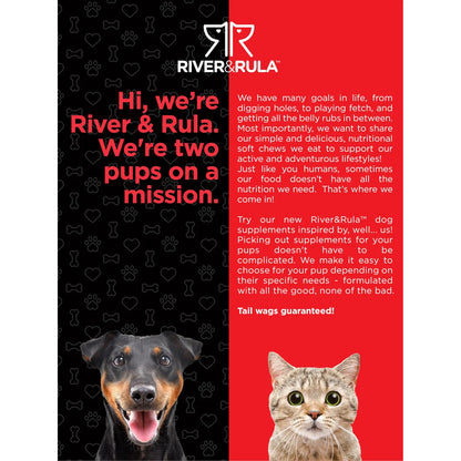 Multivitaminas Masticables Para Perros Y Gatos 120 Tabletas River Rula