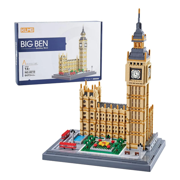 Juego De Bloques 6473 Piezas Modelo Arquitectónico Big Ben Para Adultos