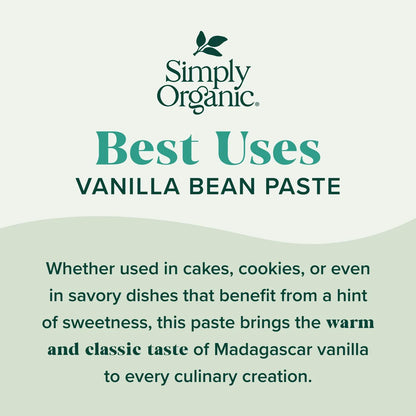 Pasta De Vainilla Organica 60 Ml Ideal Para Reposteria Aroma Intenso Y Natural