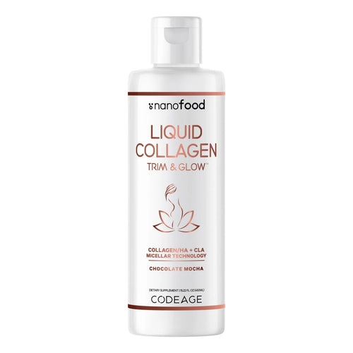 Colageno Liquido Sabor Chocolate Con Acido Hialuronico Y Vitamina E 15.22 Oz