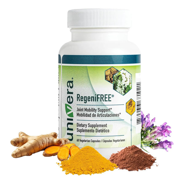 Cápsulas De Cúrcuma Y Univestin Soporte Articular Natural 60 Cápsulas Vegetarianas