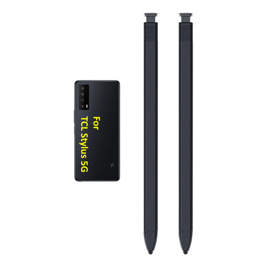 Lápiz Capacitivo Repuesto Compatible Tcl Stylus 5g Color Negro 2 Unidades
