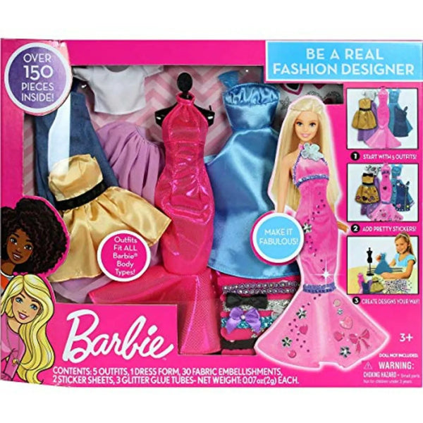Juego De Diseño De Moda Barbie Set Creativo Para Jugar Y Crear