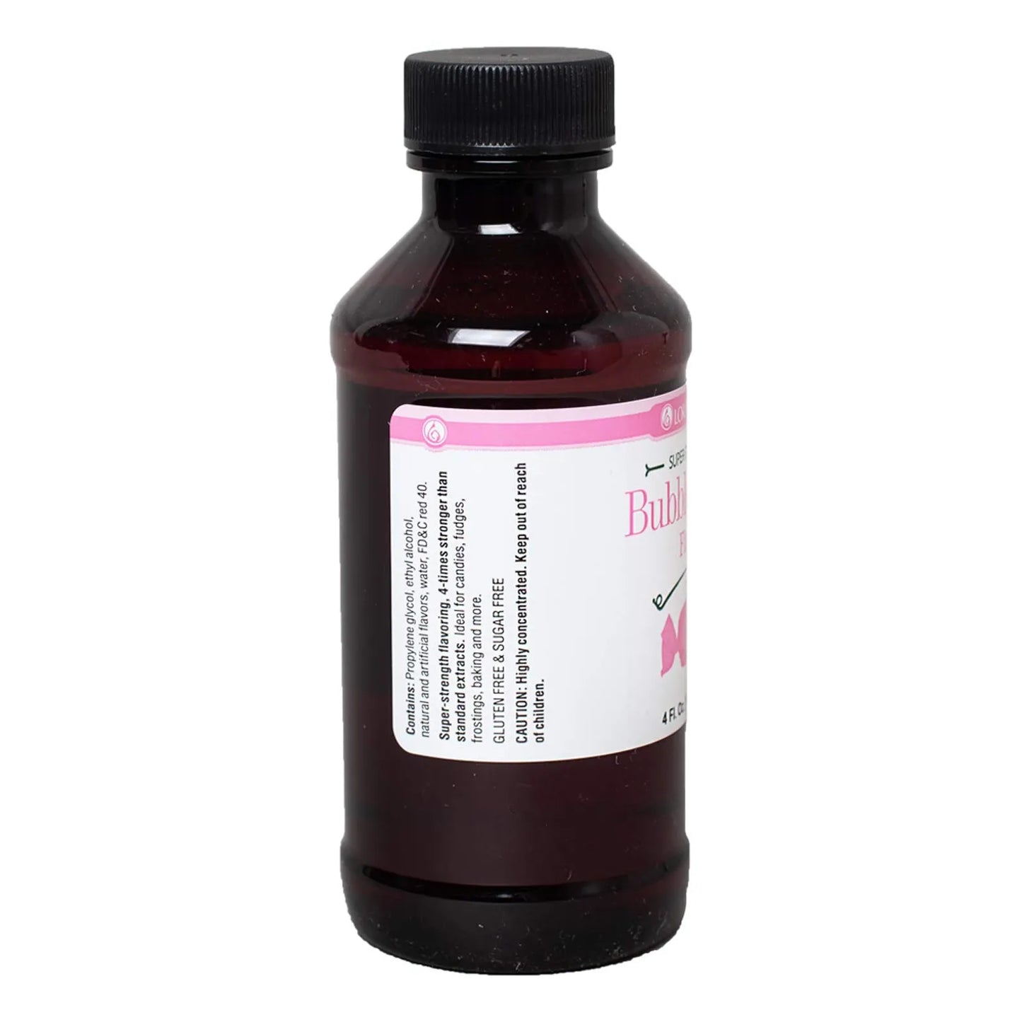 Sabor Lorann Chicle 120 Ml Extracto Superfuerte Para Reposteria Y Bebidas