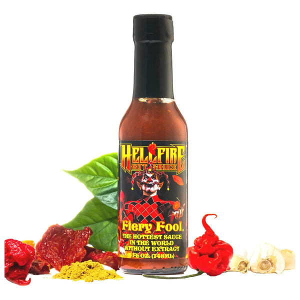 Salsa Picante Extrema Fiery Fool 148ml Carolina Reaper Hot Ones
