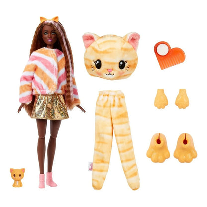 Muñeca Barbie Cutie Reveal Disfraz Gatito - Imagen 4