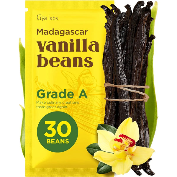 Granos De Vainilla Madagascar Grado A 30 Unidades Para Extracto Y Reposteria