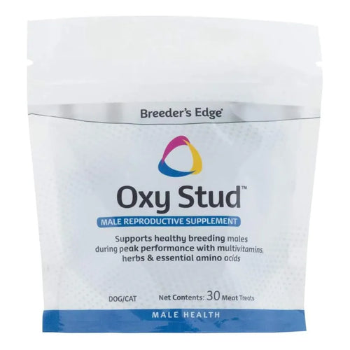 Breeders Edge Oxy Stud Suplemento De Rendimiento Masculino Para Perros Y Gatos 30ct