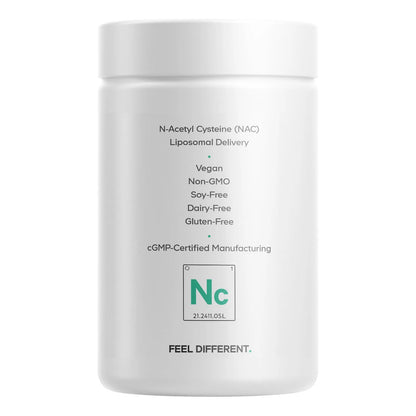 Suplemento Liposomal NAC 120 Cápsulas Vegano Sin OMG Apoyo Inmunológico