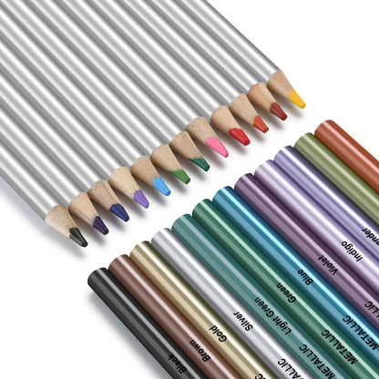 Juego De Lapices De Dibujo 75 Piezas Arte Bocetos Colores Agua Carbón