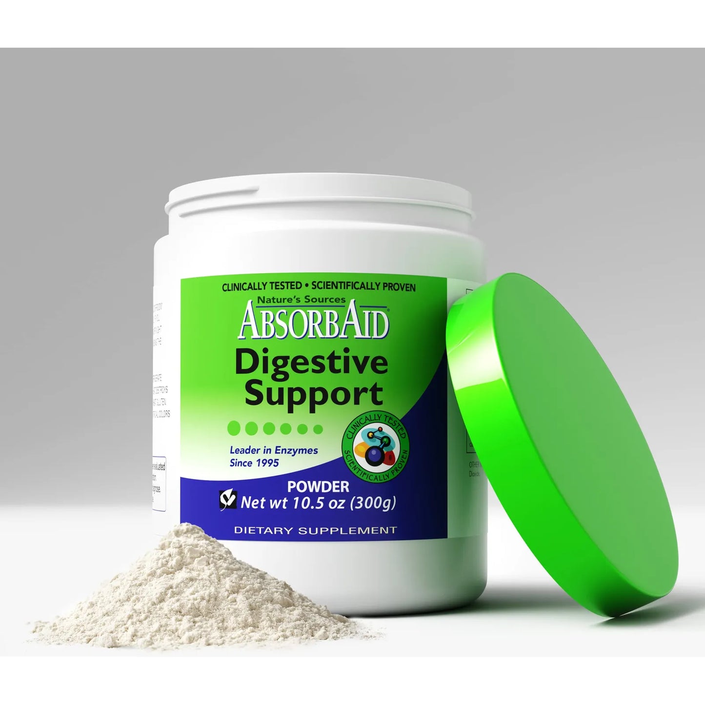Enzimas Digestivas 300 Gramos Aumenta Absorcion Nutrientes Hasta 71