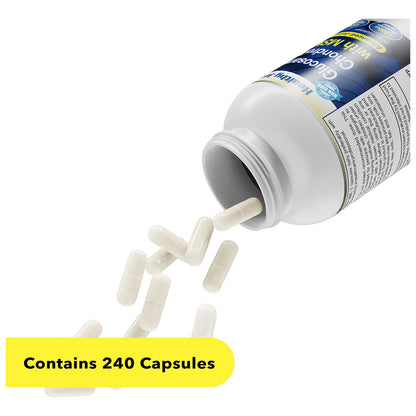 Healthy Joints System Glucosamina Condroitina MSM Suplemento Articulaciones 240 Tabletas