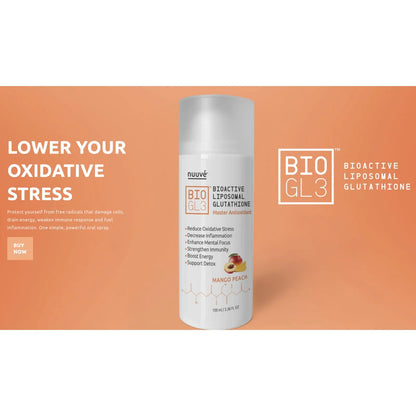 Glutatión Liposomal Bioactivo 446 Mg Absorción Rápida Potente Antioxidante