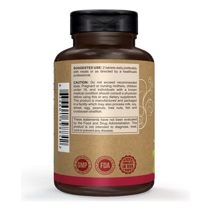 Polvo De Remolacha Orgánica 1350 Mg Apoyo Cardiovascular Energía Pomona Wellness