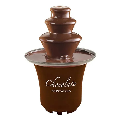 Fuente Chocolate Nostalgia 3 Niveles 226 Ml Elegancia Y Facil Limpieza