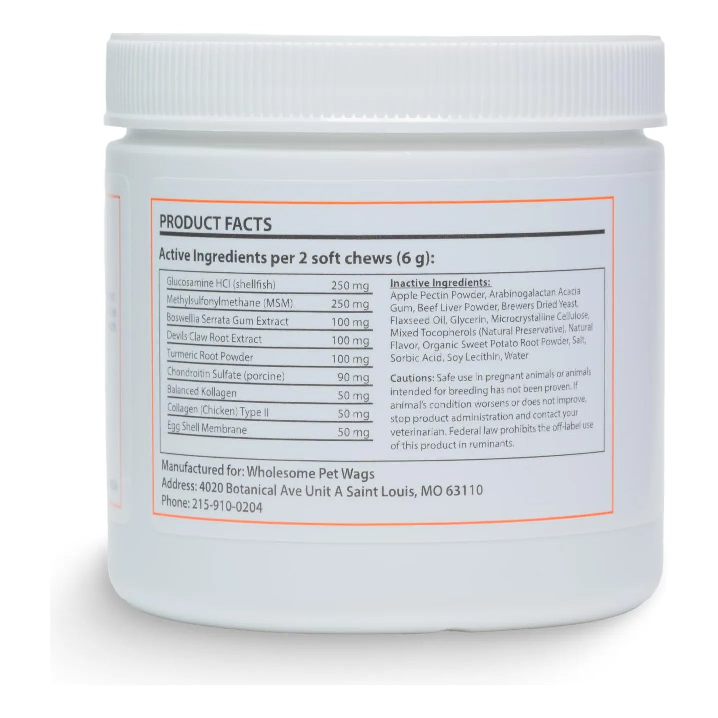 Masticables Suaves Para Perros Con Glucosamina Colágeno Y Cúrcuma Soporte Articular