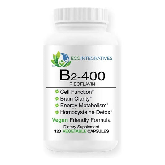 Riboflavina Pura 400 Mg Energia Claridad Mental Salud Cardiovascular