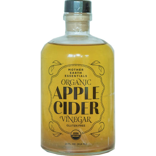 Vinagre De Sidra De Manzana Orgánico Con La Madre Botella 14 Oz