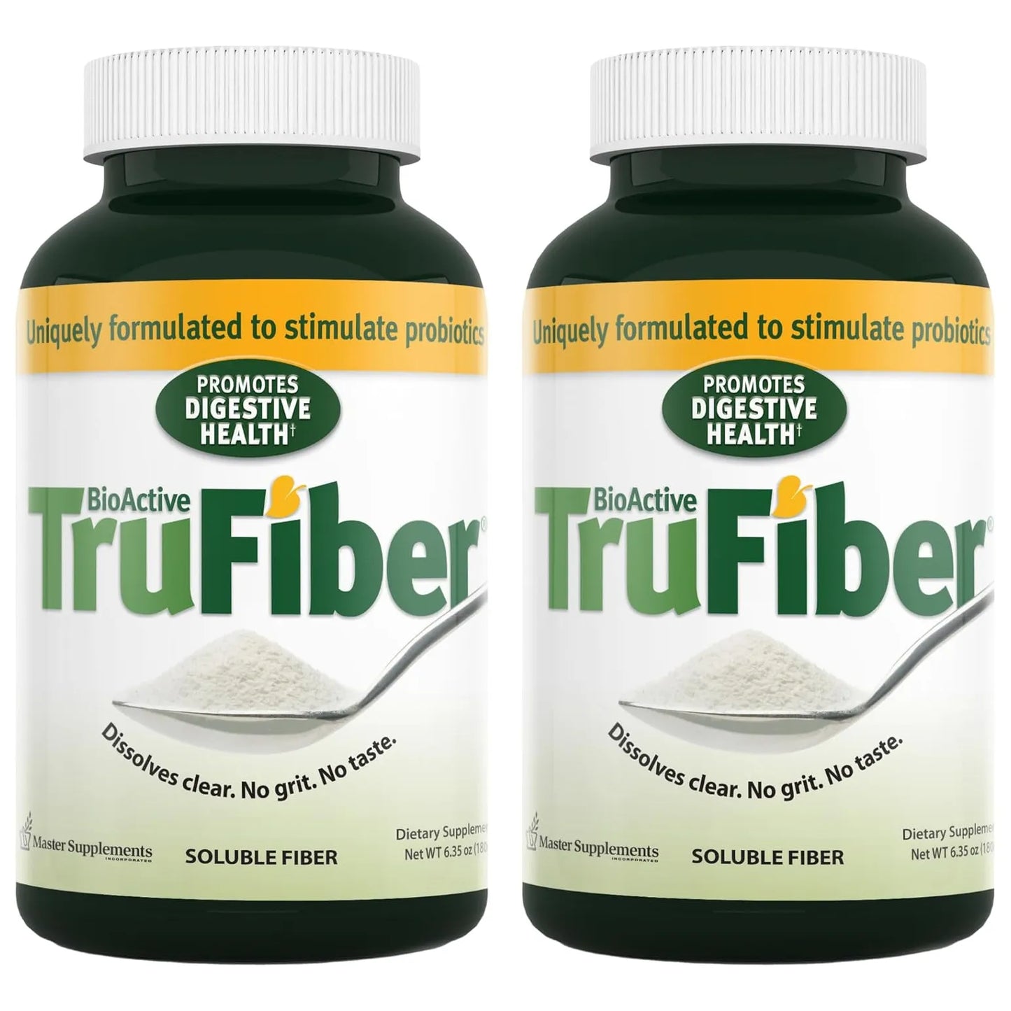 Fibra Prebiótica TruFiber 180g Paquete De 2 Apoya Salud Digestiva Vegano Sin Gluten