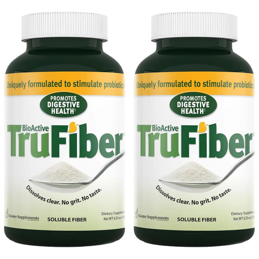 Fibra Prebiótica TruFiber 180g Paquete De 2 Apoya Salud Digestiva Vegano Sin Gluten