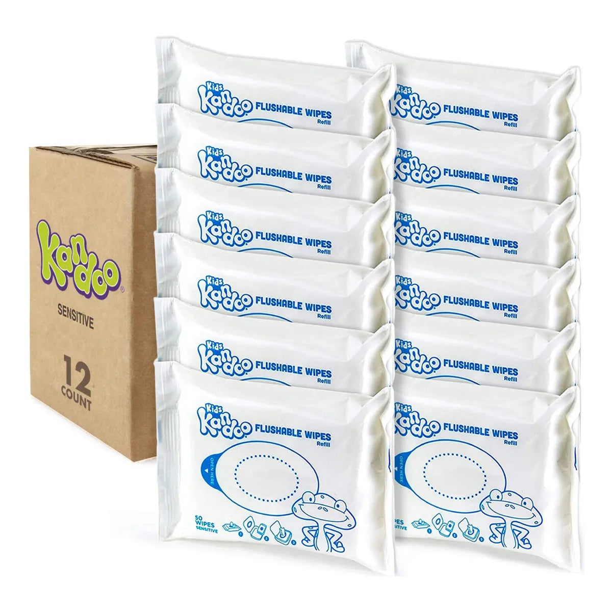 Bacinilla Enjuagable Biodegradable Y Toallitas Melón 100 U Higiene Fresca Y Ecofriendly