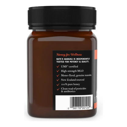 Miel Cruda Manuka Nueva Zelanda MGO 263 UMF 10 Tarro 17.6 Onzas