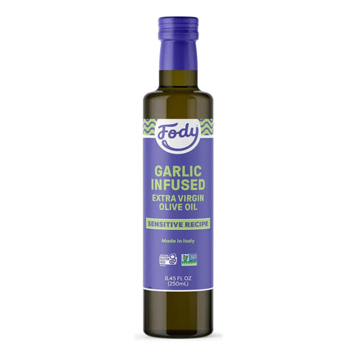 Aceite De Oliva Virgen Extra Italiano Con Ajo Bajo FODMAP Certificado Monash