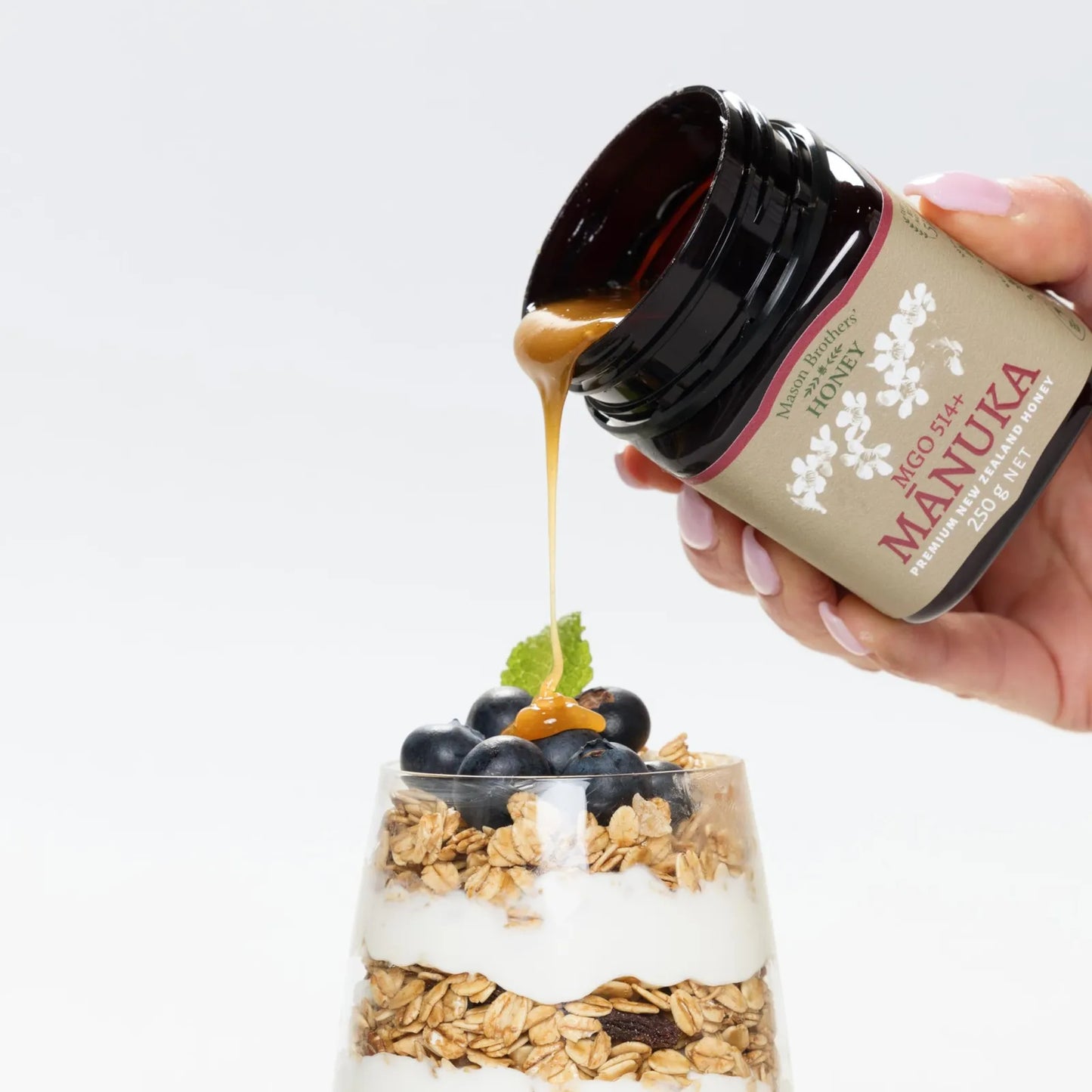 Miel Cruda De Manuka Mgo 514 De Nueva Zelanda 250 Gramos Mason Brothers