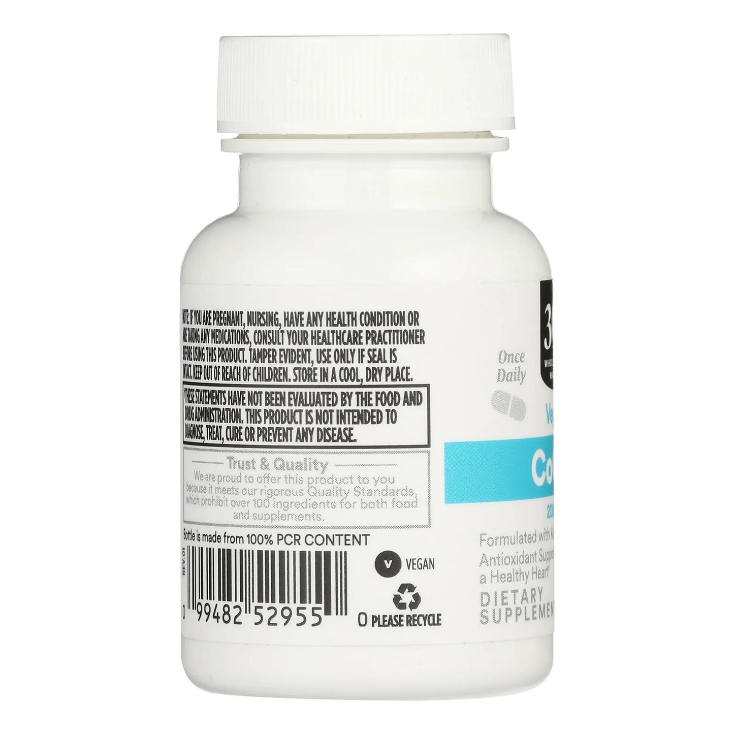 Coenzima Q10 200 Mg 30 Capsulas Energia Y Proteccion Cardiaca