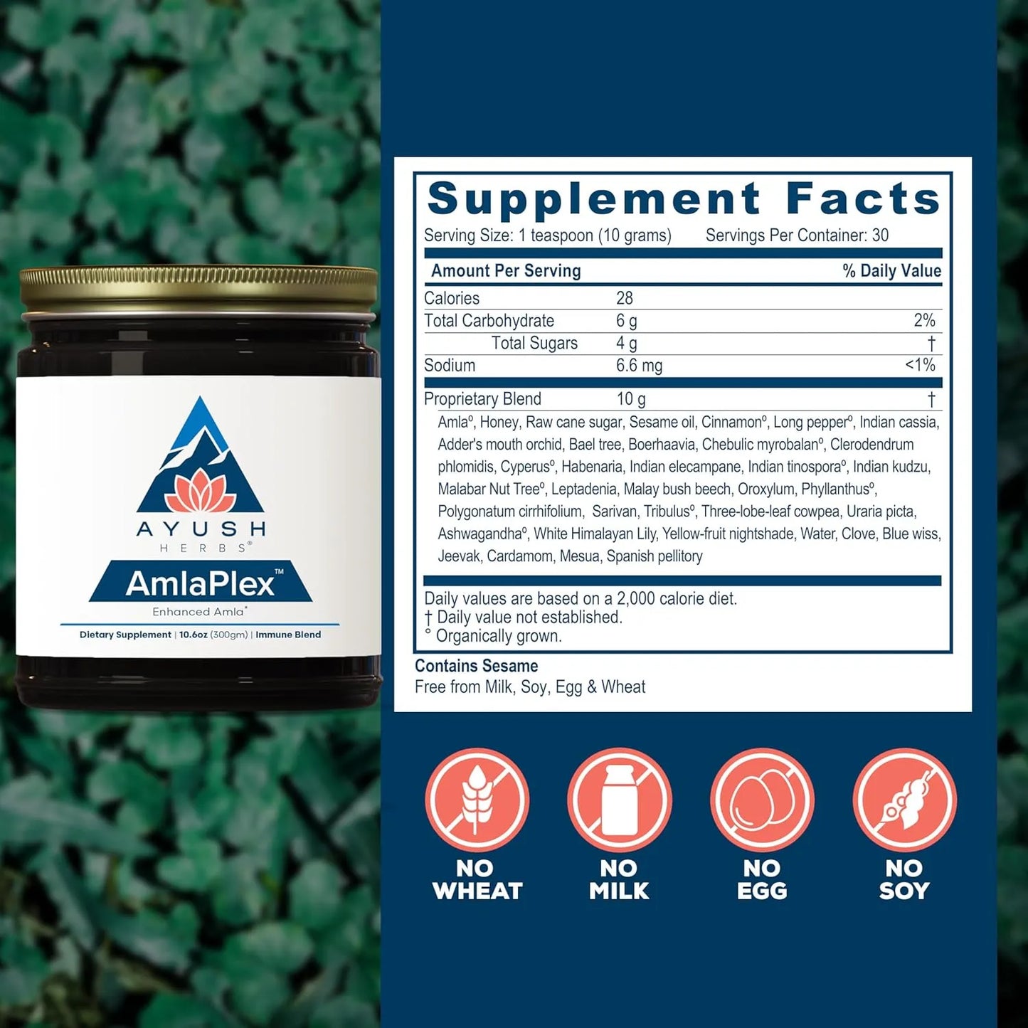 Mermelada Organica Amla Plex Tónico Digestivo Apoyo Inmunologico Vitamina C