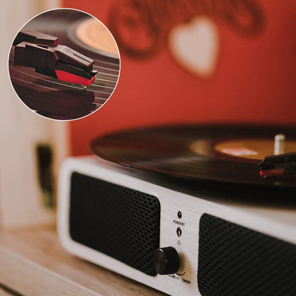 5 Agujas Repuesto Tocadiscos Duraderas Vinilo Color Sonido Premium