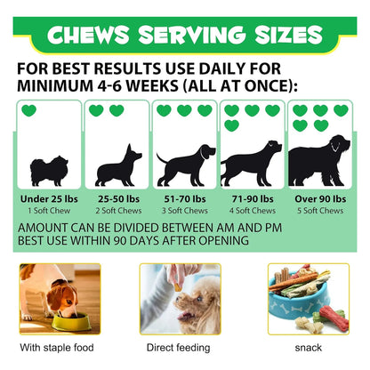 Golosinas Masticables Probióticas Para Perros 120 Unidades Salud Digestiva