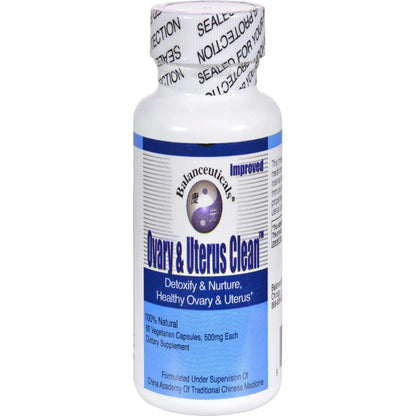 Limpiador Ovario Útero 500 Mg 60 Tabletas Natural Vegano