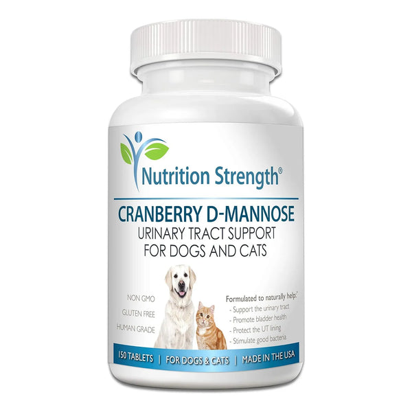 Suplemento Arándano D-Manosa Para Perros Soporte Vejiga E Infecciones Urinarias