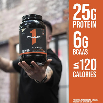 Proteína R1 Rule One 100 Aislada Hidrolizada Sabor Plátano 5 Lb